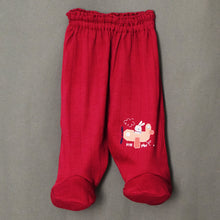 Load image into Gallery viewer, Bright Bear Printed Cotton Bootie Leggings For Newborn- Pack Of 3
