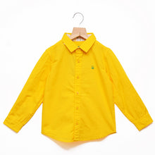 Load image into Gallery viewer, Yellow Full Sleeve Shirt
