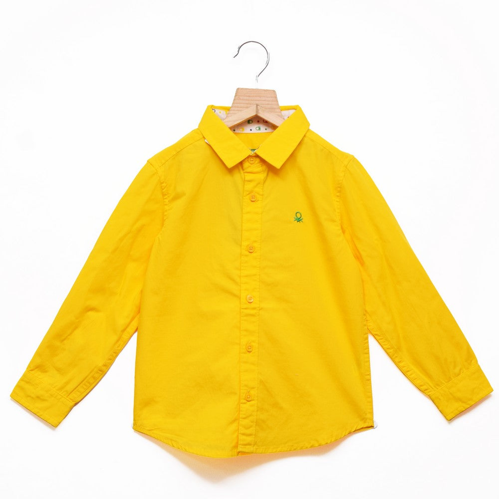Yellow Full Sleeve Shirt