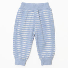Load image into Gallery viewer, Blue Striped Cotton Joggers
