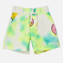 Load image into Gallery viewer, White Smiley Printed Shorts
