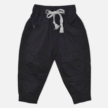Load image into Gallery viewer, Grey &amp; Black Cargo Joggers
