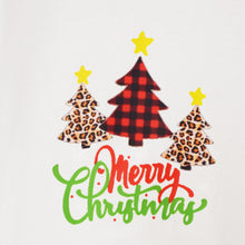 Load image into Gallery viewer, Red &amp; White Christmas Theme Half Sleeves T-Shirt
