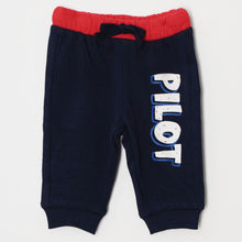 Load image into Gallery viewer, Navy Blue Pilot Joggers
