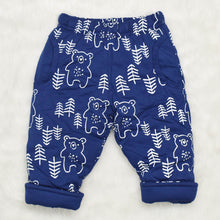 Load image into Gallery viewer, Orange Little Man Embroidered Winter Jacket With Navy Pant
