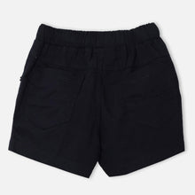 Load image into Gallery viewer, Black Elasticated Waist Casual Shorts
