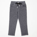 Textured Knit Trousers- Black, Grey & Olive