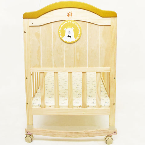 Convertible Wooden Cot and Cradle
