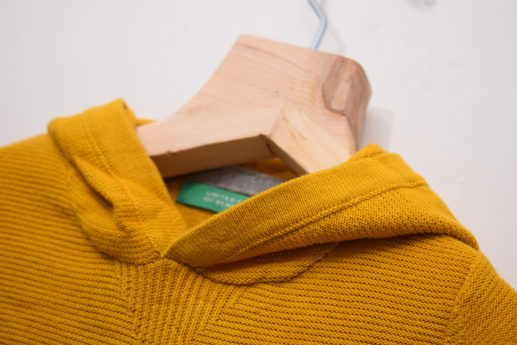 Mustard Hooded Sweatshirt
