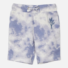 Load image into Gallery viewer, Purple Tie &amp; Dye Printed Cotton Culottes
