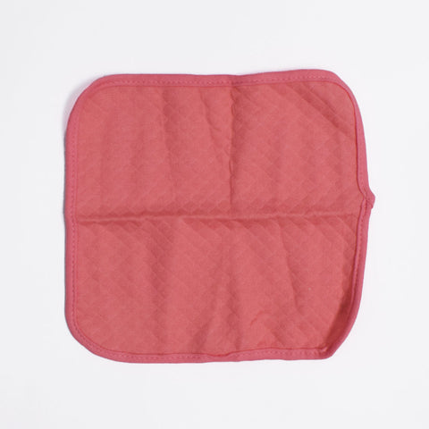 Pink Floral Printed Wash Cloth/ Hand Towel - Set Of 6