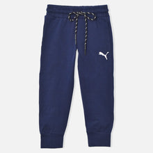 Load image into Gallery viewer, Mustard &amp; Navy Cotton Joggers

