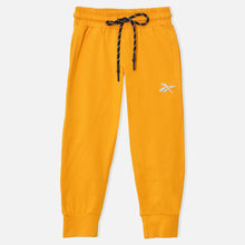 Load image into Gallery viewer, Mustard &amp; Navy Cotton Joggers
