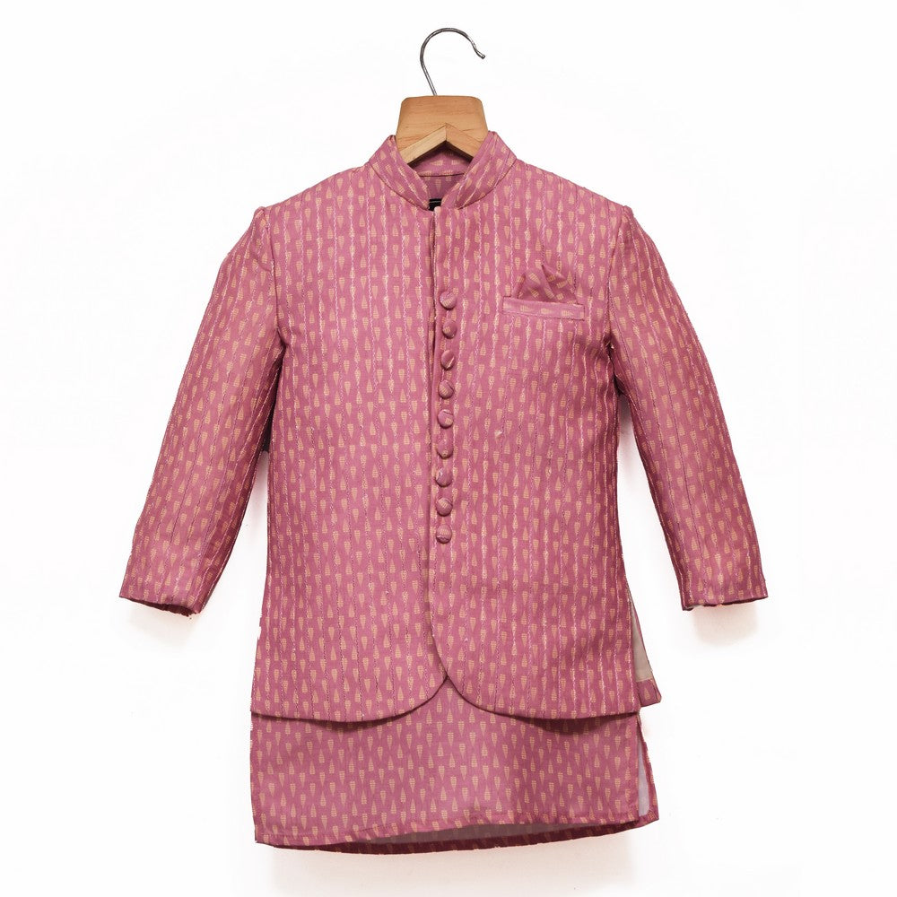 Silk Sherwani Set