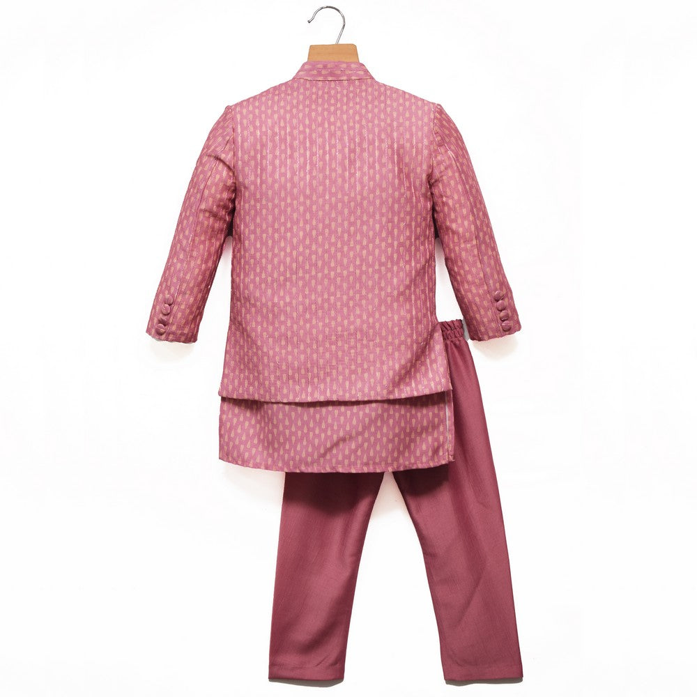 Silk Sherwani Set