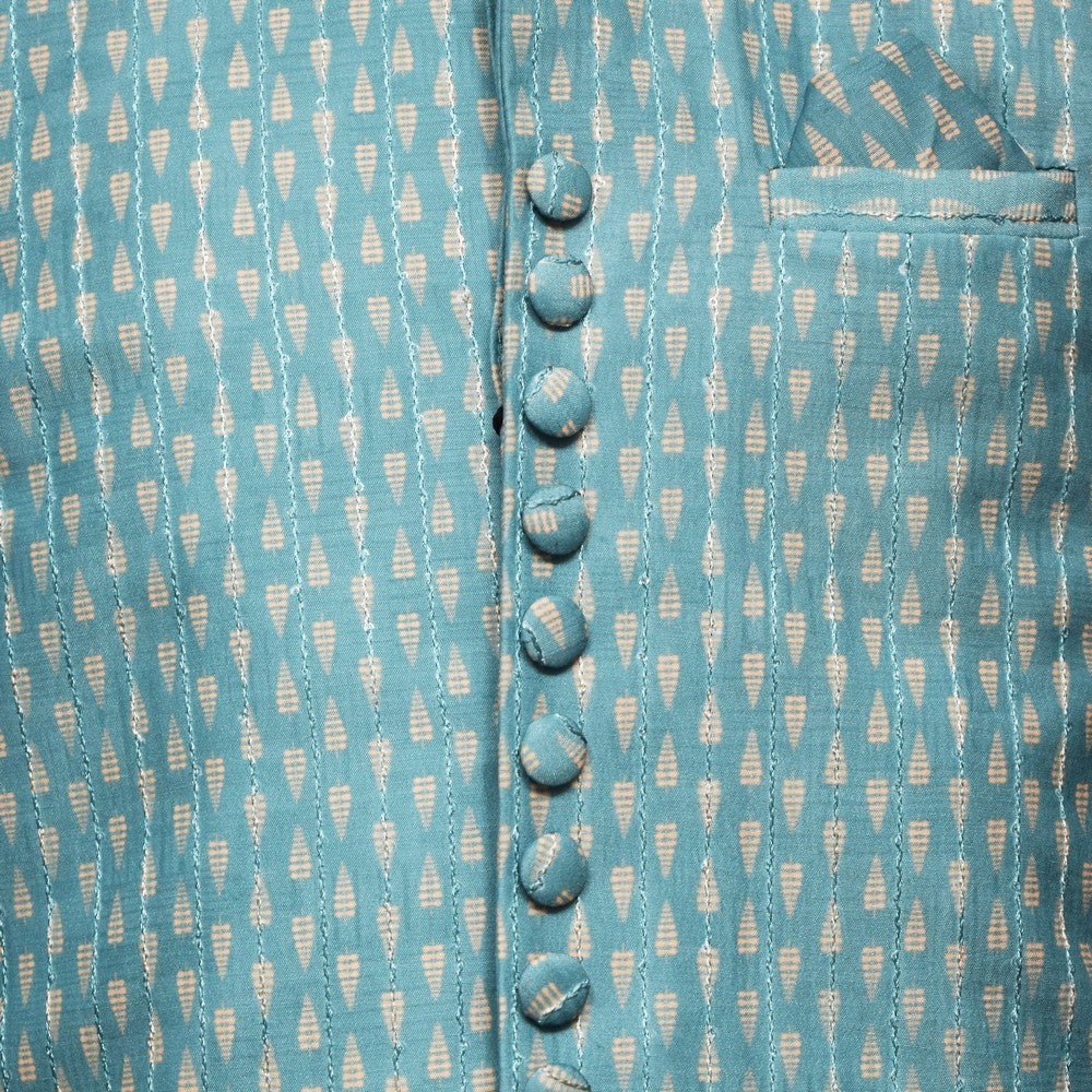 Silk Sherwani Set