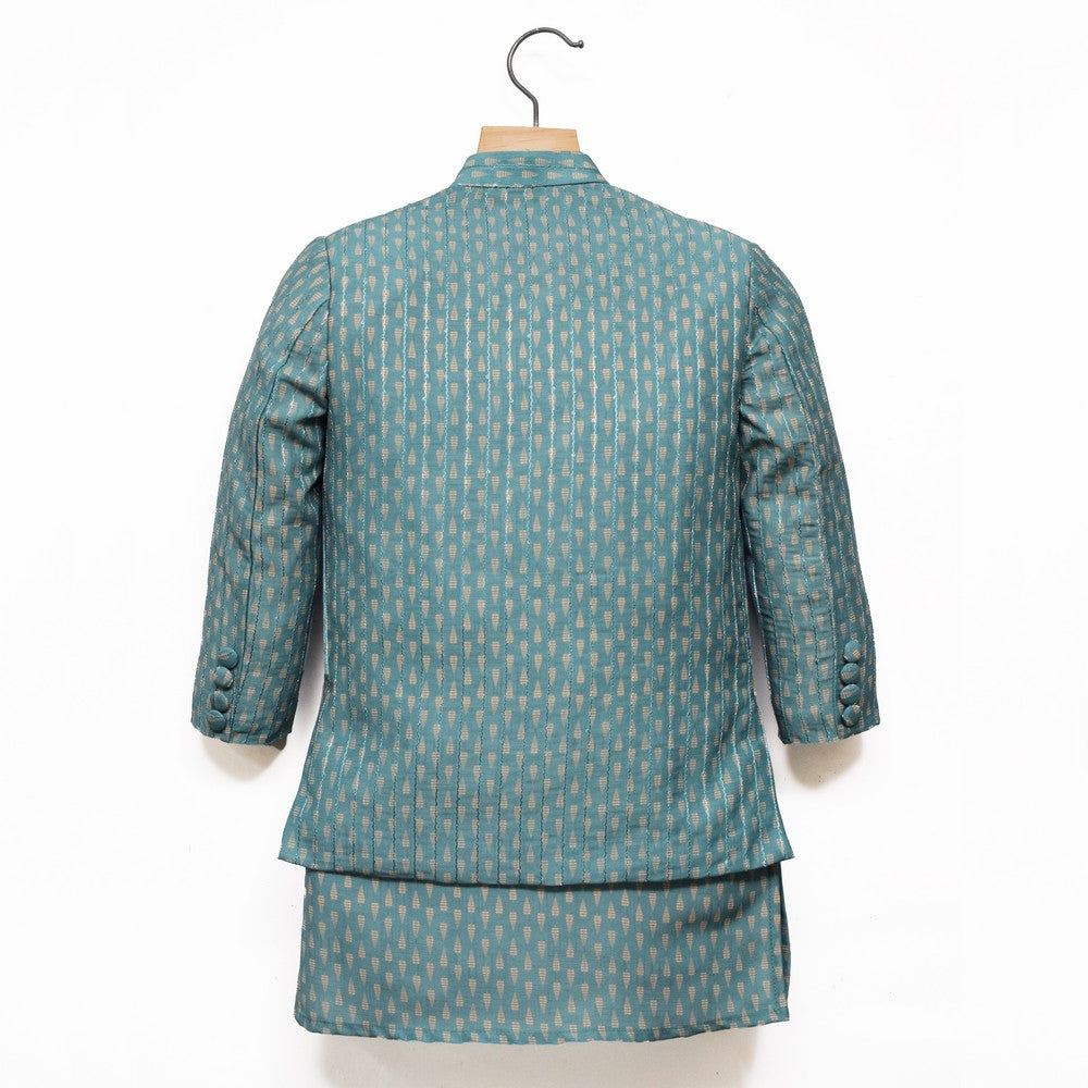 Silk Sherwani Set