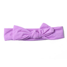 Load image into Gallery viewer, White Chevron Bow Hairband Set Of 3

