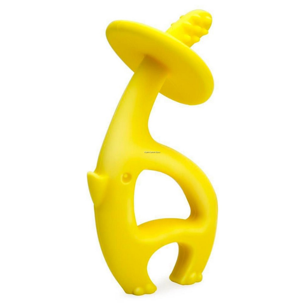 Dancing Elephant Silicone Teether