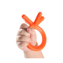 Load image into Gallery viewer, Orange Silicone Teether
