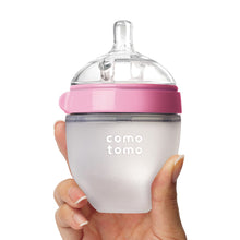 Load image into Gallery viewer, 150ml Pink Silicone Feeding Bottle
