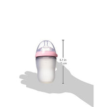 Load image into Gallery viewer, 250ml Pink Silicone Feeding Bottle
