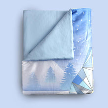 Load image into Gallery viewer, Blue Arctic Organic Toddler Comforter
