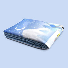 Load image into Gallery viewer, Blue Arctic Organic Baby Comforter
