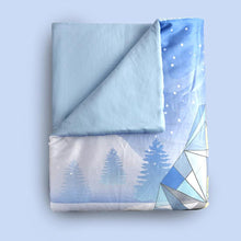 Load image into Gallery viewer, Blue Arctic Organic Baby Comforter
