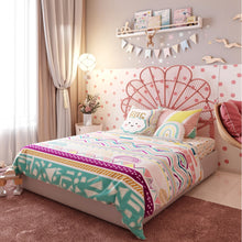 Load image into Gallery viewer, Boho Vibes Kids 6 Pc Single &amp; Double Full Bed Set
