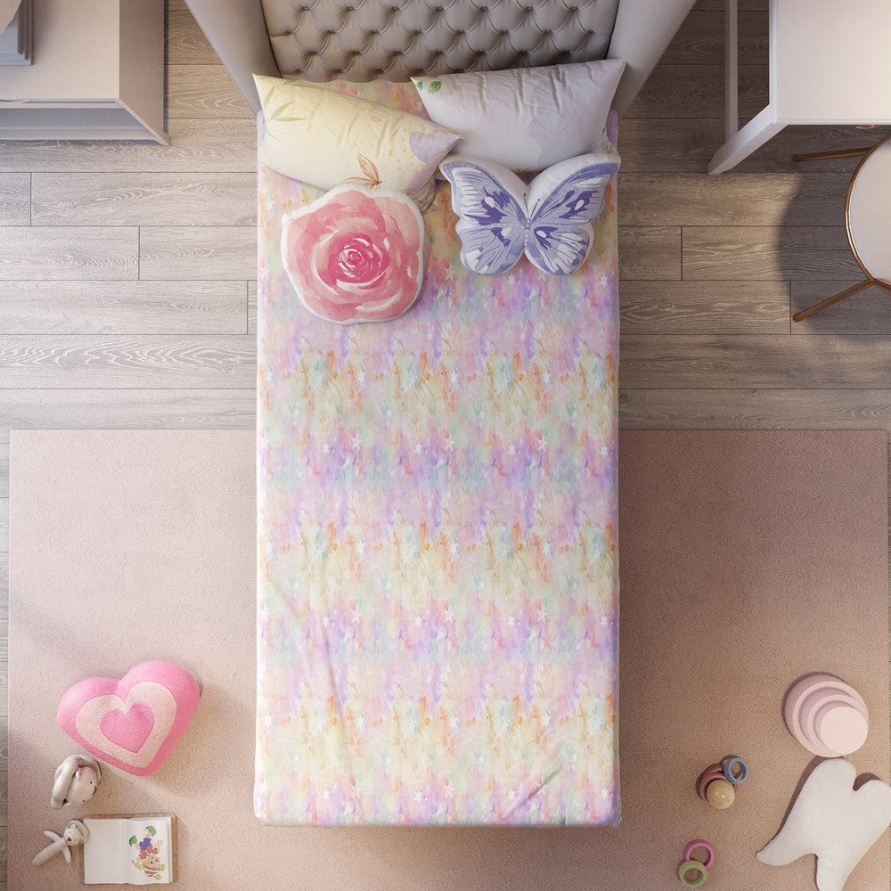 Pink Secret Garden Single & Double Bedsheet Set