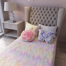 Load image into Gallery viewer, Pink Secret Garden Single &amp; Double Bedsheet Set
