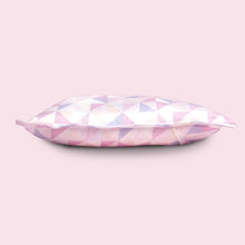 Load image into Gallery viewer, Pink Geometric Organic Rectangle Pillow
