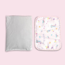 Load image into Gallery viewer, Pink Unicorn Organic Rai Pillow
