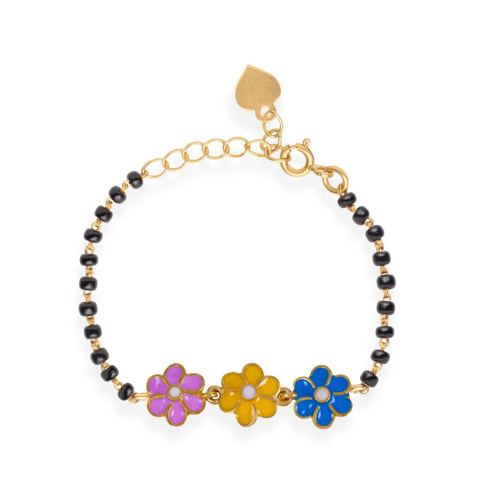 Flowers Silver Baby Nazariya Bracelet
