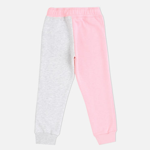 Pink And Grey Favorite Team Side Tapped Joggers