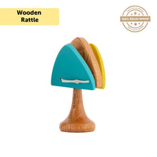 Load image into Gallery viewer, Swoora Triangle Castanet Wooden Clapper Rattle Toy
