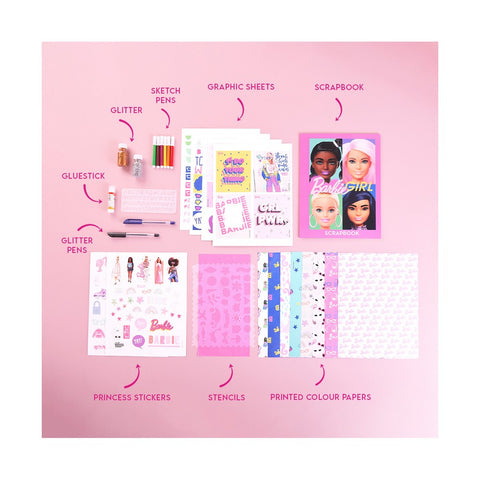 Barbie Themed Scrapbook Kit