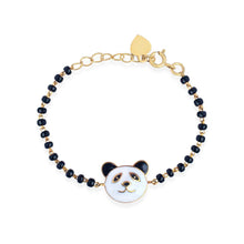 Load image into Gallery viewer, Panda Silver Baby Nazariya Bracelet
