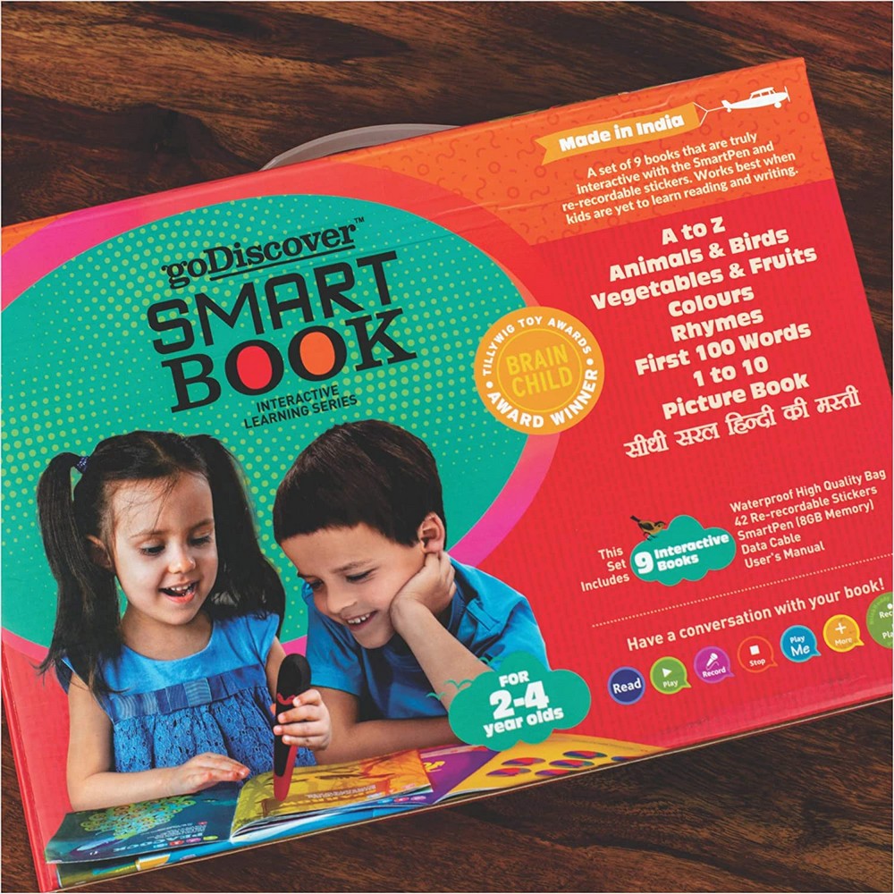Smart interactive Early Learning Book- Set Of 9