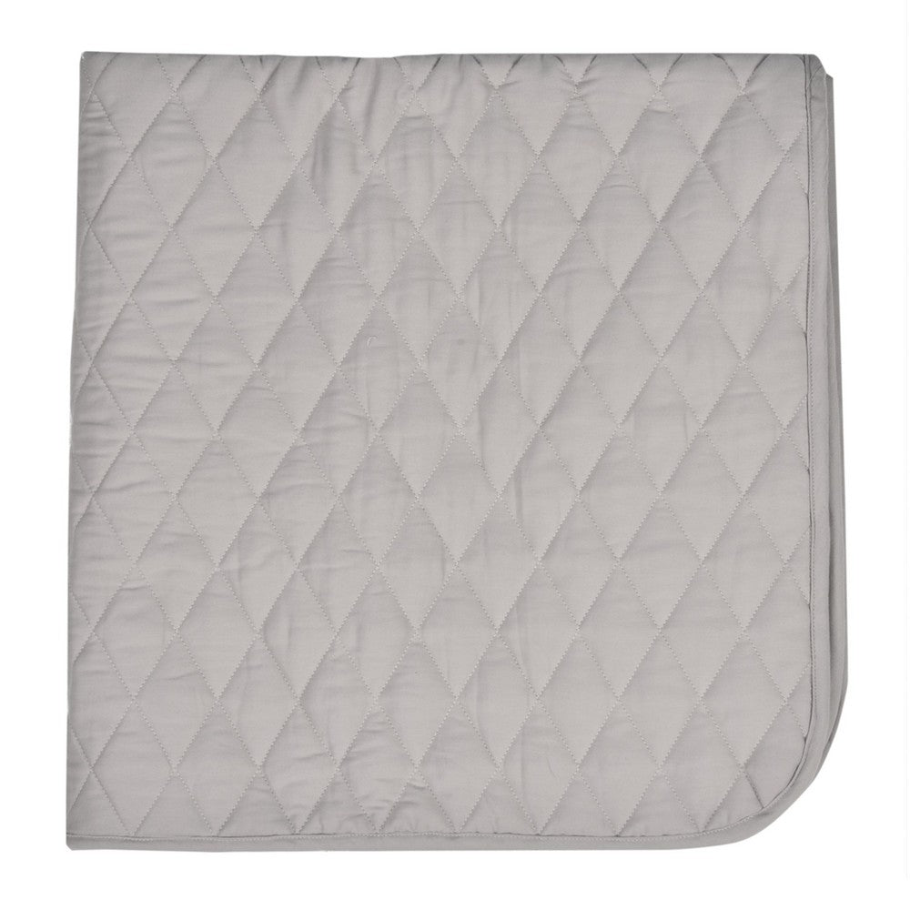 Grey Organic Cotton Quilted Playmat