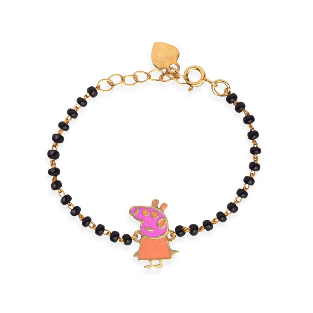 Peppa Pig Silver Baby Nazariya Bracelet