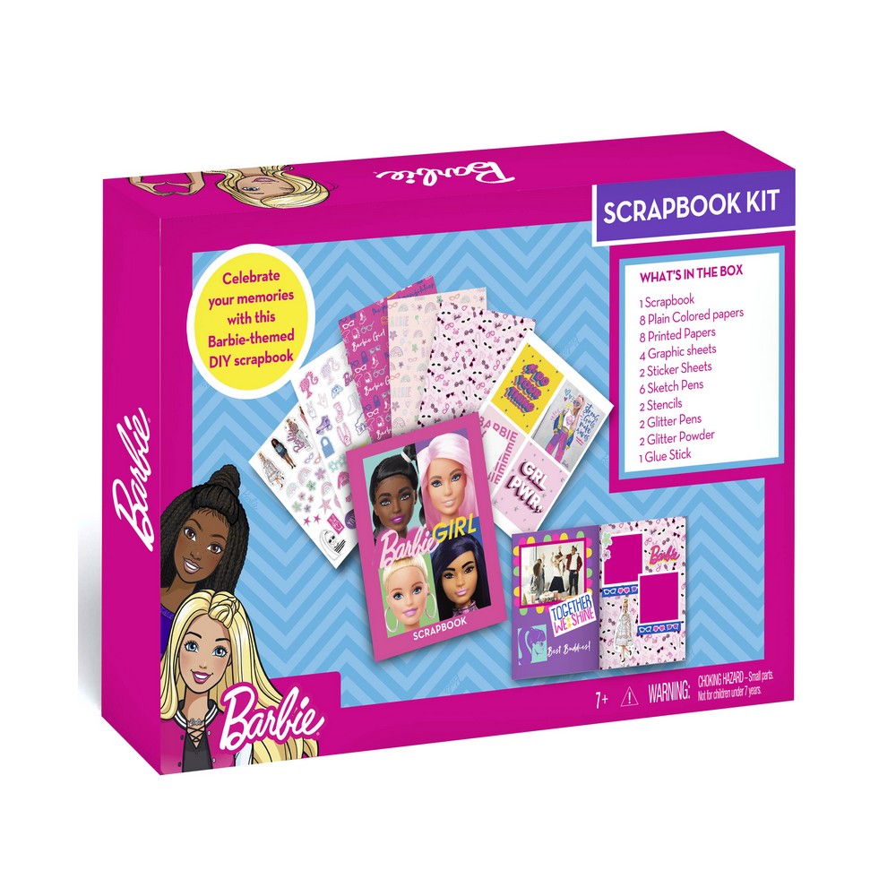 Barbie Themed Scrapbook Kit