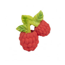 Load image into Gallery viewer, Valery The Raspberry Natural Rubber Teether
