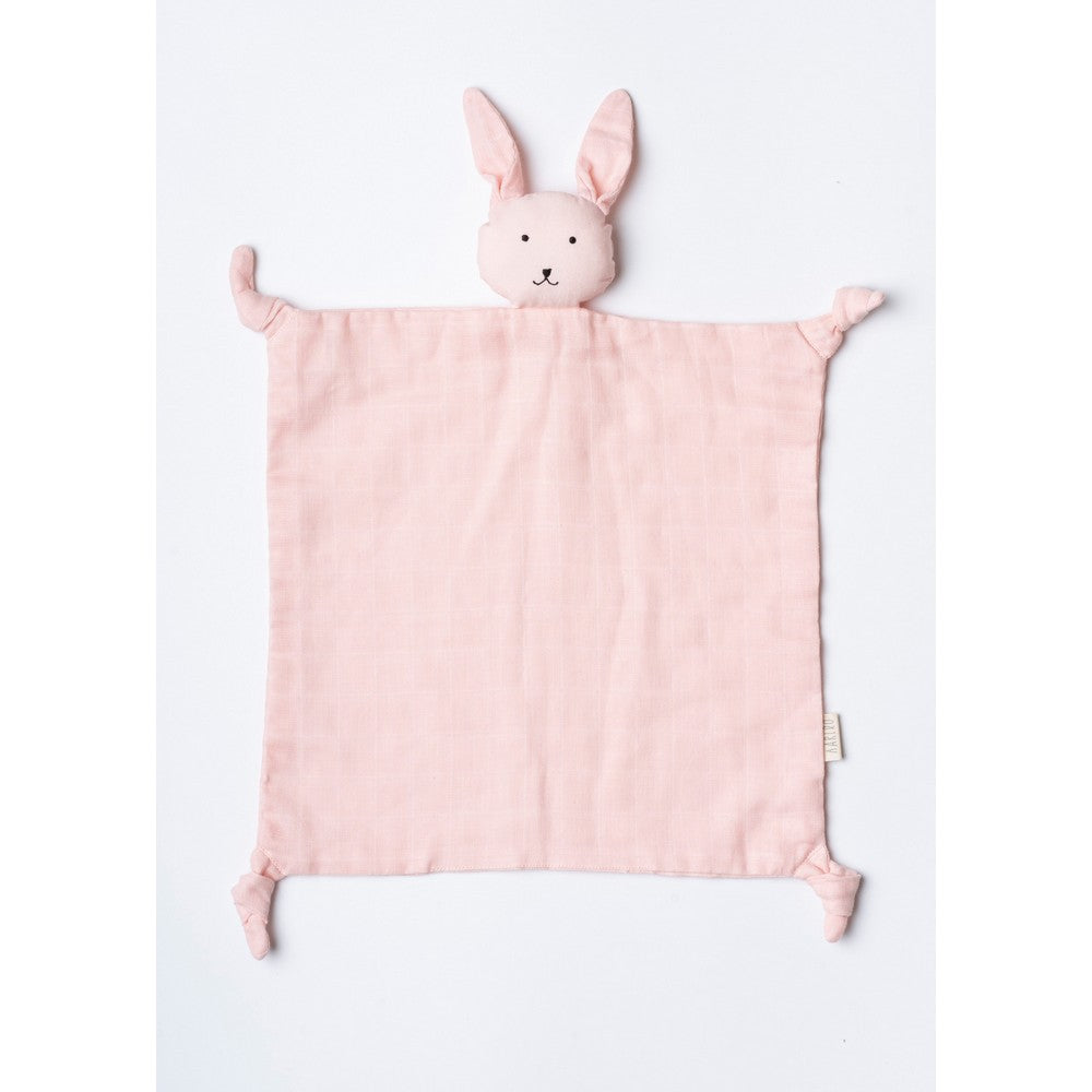 Pink Rabbit Cuddle Cloth