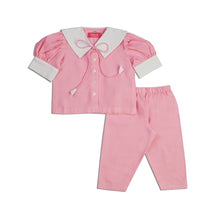 Load image into Gallery viewer, Pink Car On Pocket Nightwear
