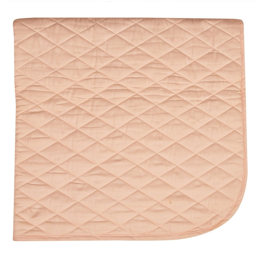 Peach Organic Cotton Quilted Playmat