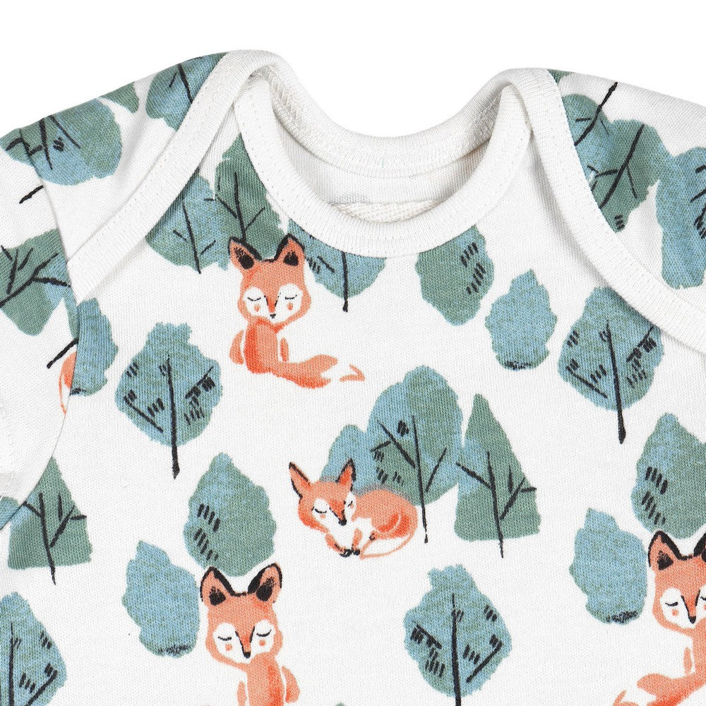 Crafty Fox Half Sleeve Onesie