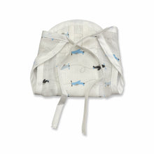 Load image into Gallery viewer, Pack of 6 - Stars &amp; Dolphin Muslin Nappy with Liners
