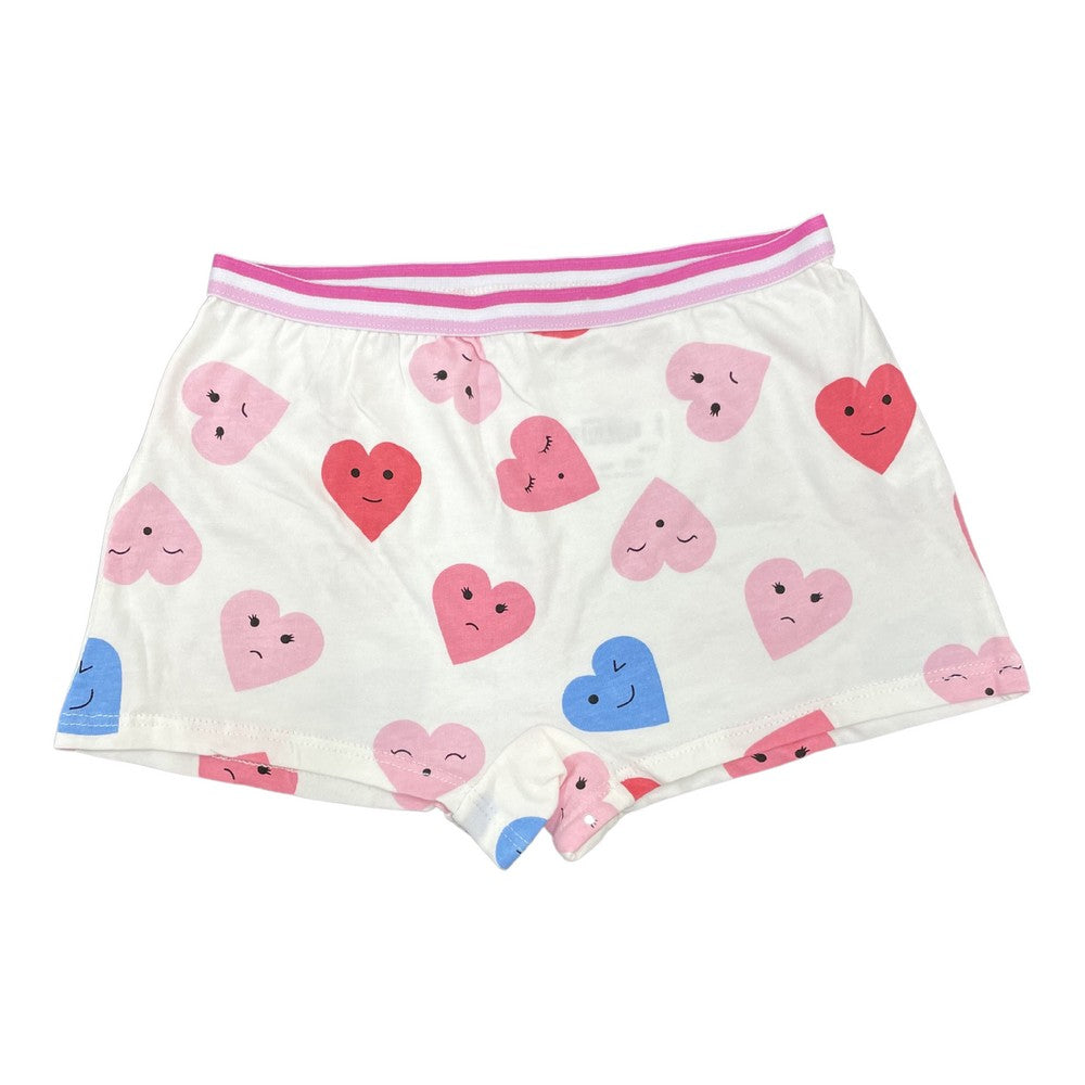 Cute Heart Print Boxer Shorts